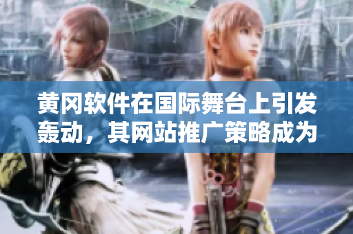 黃岡軟件在國際舞臺上引發(fā)轟動，其網(wǎng)站推廣策略成為海外模范