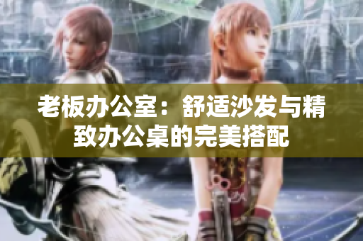 老板辦公室：舒適沙發(fā)與精致辦公桌的完美搭配