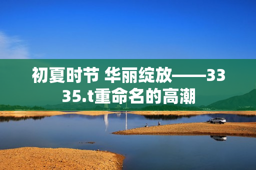 初夏時(shí)節(jié) 華麗綻放——3335.t重命名的高潮