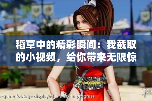 稻草中的精彩瞬間：我截取的小視頻，給你帶來無限驚喜