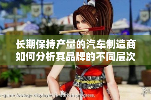 長期保持產(chǎn)量的汽車制造商如何分析其品牌的不同層次？