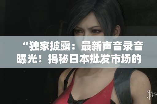 “獨(dú)家披露：最新聲音錄音曝光！揭秘日本批發(fā)市場的真實聲音！”