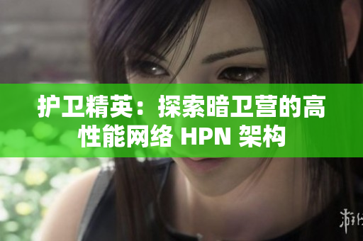 護(hù)衛(wèi)精英：探索暗衛(wèi)營的高性能網(wǎng)絡(luò) HPN 架構(gòu)