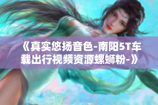 《真實悠揚音色-南陽5T車載出行視頻資源螺螄粉-》