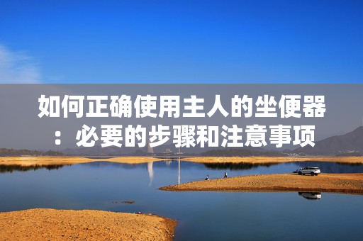 如何正確使用主人的坐便器：必要的步驟和注意事項