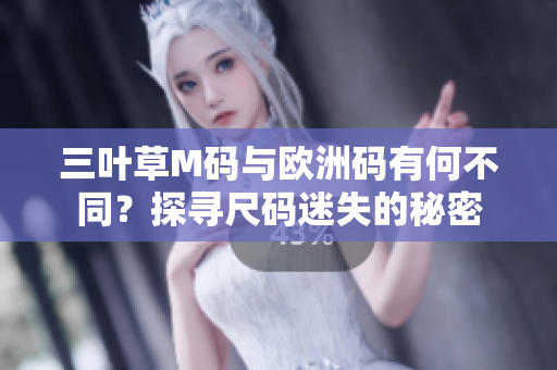三葉草M碼與歐洲碼有何不同？探尋尺碼迷失的秘密