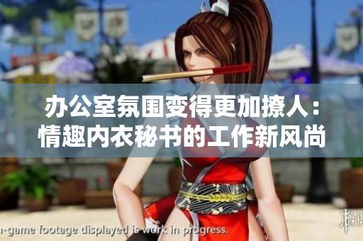 辦公室氛圍變得更加撩人：情趣內衣秘書的工作新風尚