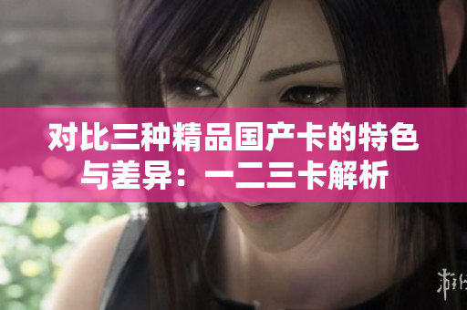 對(duì)比三種精品國(guó)產(chǎn)卡的特色與差異：一二三卡解析