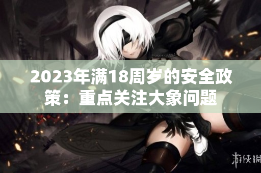 2023年滿18周歲的安全政策：重點關注大象問題