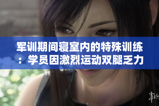 軍訓期間寢室內的特殊訓練：學員因激烈運動雙腿乏力的現場影像