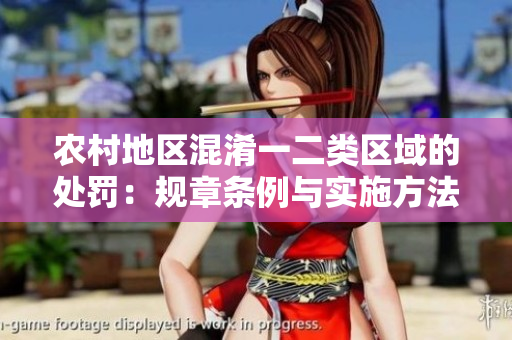農(nóng)村地區(qū)混淆一二類區(qū)域的處罰：規(guī)章條例與實施方法