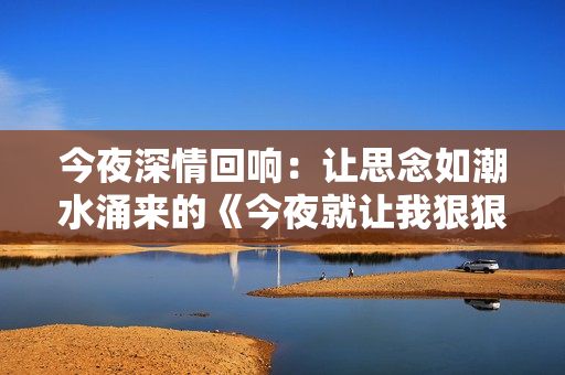 今夜深情回響：讓思念如潮水涌來的《今夜就讓我狠狠地想你》新版本