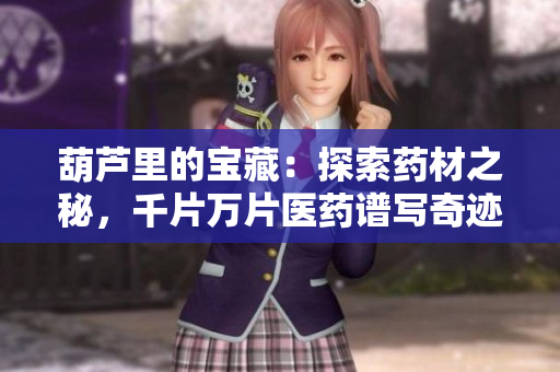 葫蘆里的寶藏：探索藥材之秘，千片萬片醫(yī)藥譜寫奇跡