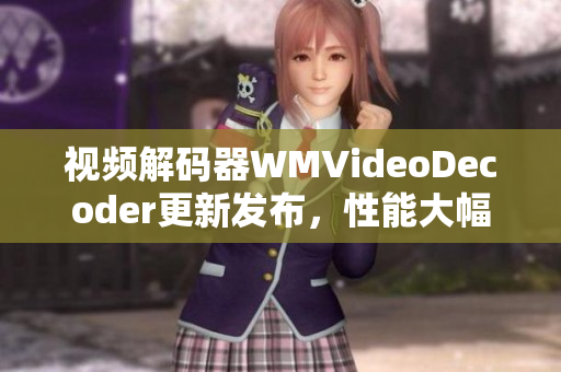 視頻解碼器WMVideoDecoder更新發(fā)布，性能大幅提升