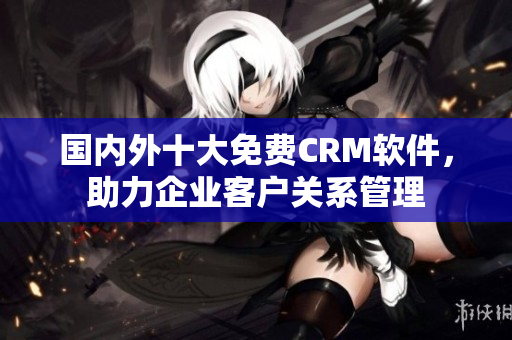 國內(nèi)外十大免費CRM軟件，助力企業(yè)客戶關(guān)系管理