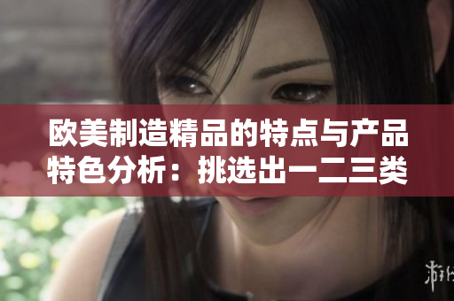 歐美制造精品的特點與產(chǎn)品特色分析：挑選出一二三類產(chǎn)品的特點