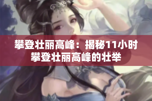 攀登壯麗高峰：揭秘11小時(shí)攀登壯麗高峰的壯舉