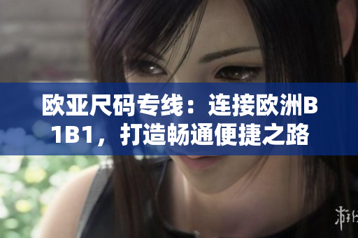 歐亞尺碼專線：連接歐洲B1B1，打造暢通便捷之路