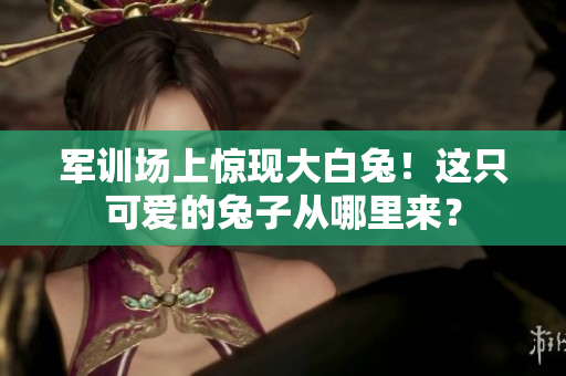 軍訓(xùn)場上驚現(xiàn)大白兔！這只可愛的兔子從哪里來？
