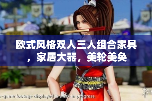 歐式風(fēng)格雙人三人組合家具，家居大器，美輪美奐