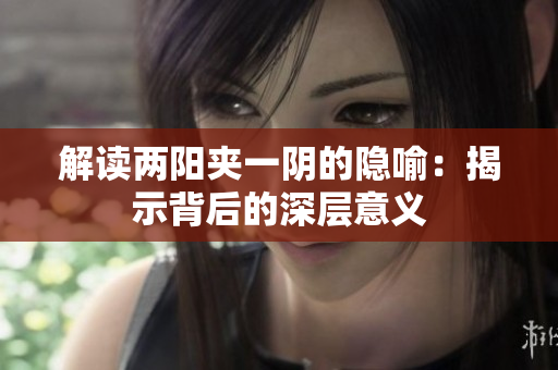 解讀兩陽夾一陰的隱喻：揭示背后的深層意義