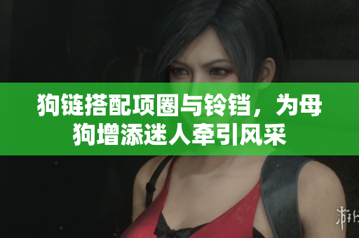 狗鏈搭配項(xiàng)圈與鈴鐺，為母狗增添迷人牽引風(fēng)采