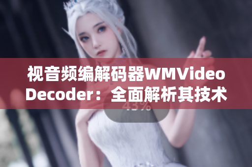 視音頻編解碼器WMVideoDecoder：全面解析其技術原理及應用方式