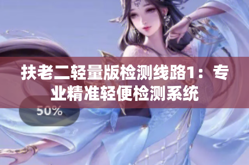 扶老二輕量版檢測線路1：專業(yè)精準輕便檢測系統(tǒng)