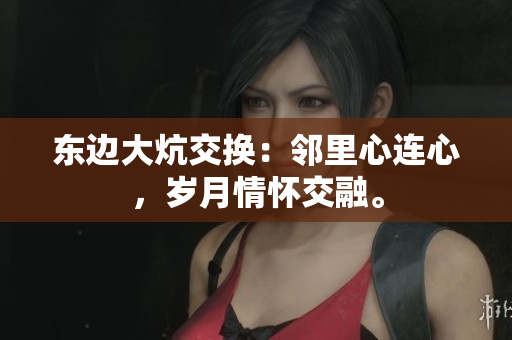 東邊大炕交換：鄰里心連心，歲月情懷交融。