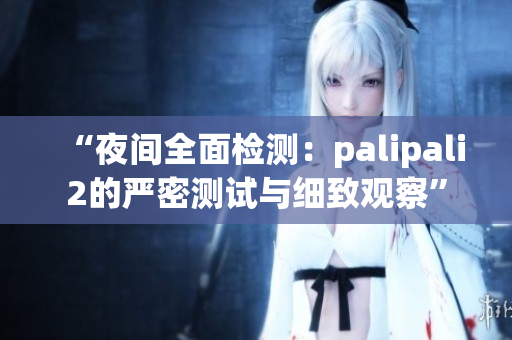 “夜間全面檢測：palipali2的嚴密測試與細致觀察”