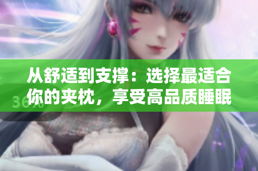 從舒適到支撐：選擇最適合你的夾枕，享受高品質(zhì)睡眠