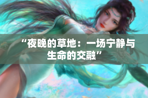 “夜晚的草地：一場(chǎng)寧靜與生命的交融”