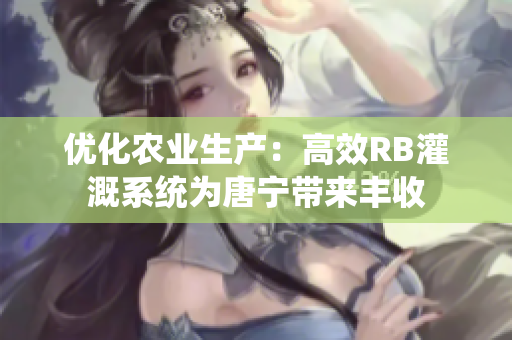 優(yōu)化農(nóng)業(yè)生產(chǎn)：高效RB灌溉系統(tǒng)為唐寧帶來豐收