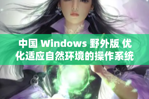中國(guó) Windows 野外版 優(yōu)化適應(yīng)自然環(huán)境的操作系統(tǒng)