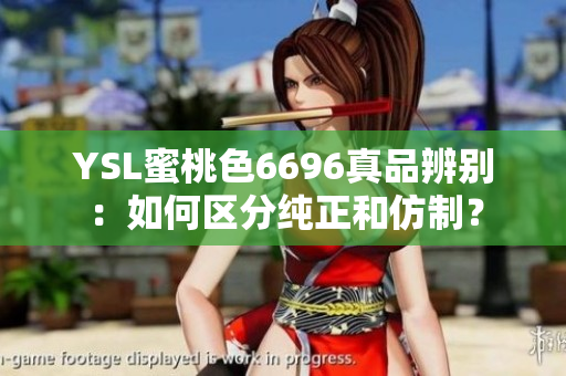 YSL蜜桃色6696真品辨別：如何區(qū)分純正和仿制？