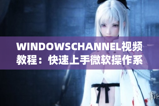 WINDOWSCHANNEL視頻教程：快速上手微軟操作系統(tǒng)