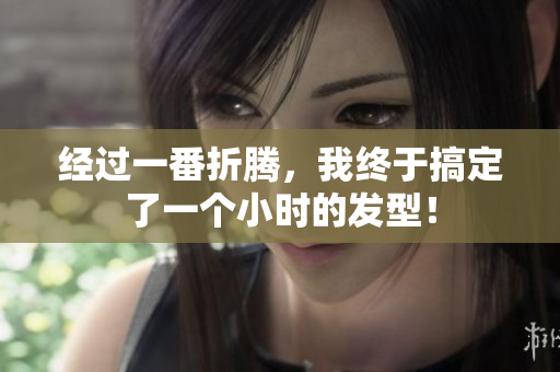 經(jīng)過(guò)一番折騰，我終于搞定了一個(gè)小時(shí)的發(fā)型！