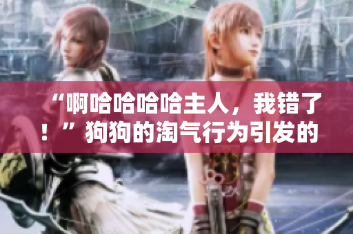 “啊哈哈哈哈主人，我錯(cuò)了！”狗狗的淘氣行為引發(fā)的搞笑故事
