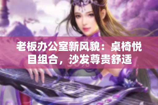 老板辦公室新風(fēng)貌：桌椅悅目組合，沙發(fā)尊貴舒適