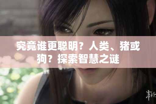 究竟誰(shuí)更聰明？人類(lèi)、豬或狗？探索智慧之謎