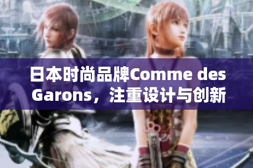 日本時(shí)尚品牌Comme des Garons，注重設(shè)計(jì)與創(chuàng)新。