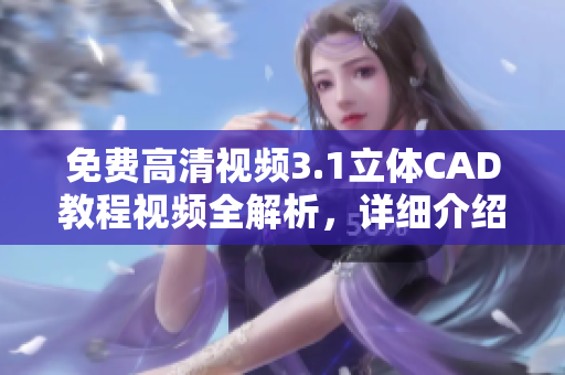 免費(fèi)高清視頻3.1立體CAD教程視頻全解析，詳細(xì)介紹CAD操作技巧