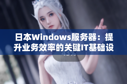 日本W(wǎng)indows服務器：提升業(yè)務效率的關鍵IT基礎設施