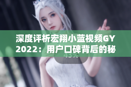 深度評析宏翔小藍視頻GY2022：用戶口碑背后的秘密揭秘