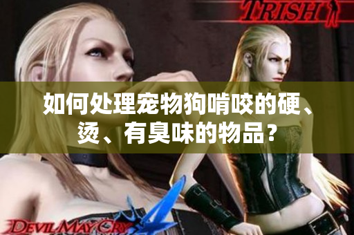 如何處理寵物狗啃咬的硬、燙、有臭味的物品？