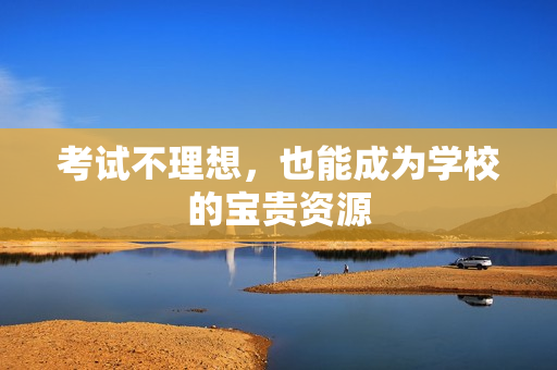 考試不理想，也能成為學(xué)校的寶貴資源
