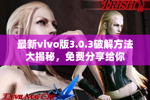 最新vivo版3.0.3破解方法大揭秘，免費分享給你