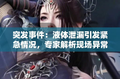突發(fā)事件：液體泄漏引發(fā)緊急情況，專家解析現(xiàn)場(chǎng)異常情況