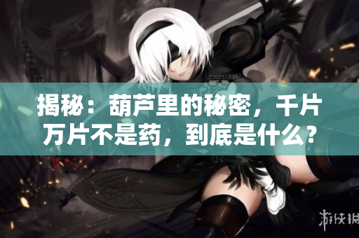 揭秘：葫蘆里的秘密，千片萬(wàn)片不是藥，到底是什么？讓你大開眼界的葫蘆之謎！