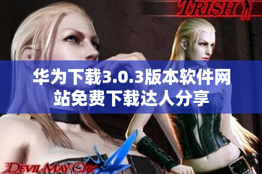 華為下載3.0.3版本軟件網(wǎng)站免費下載達(dá)人分享
